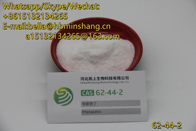 High Purity 99% Medicine Material Phenacetin CAS 62-44-2