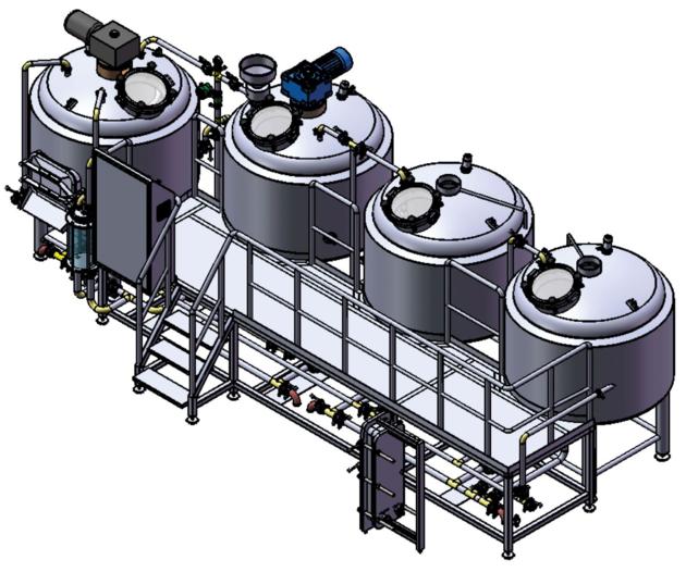 Beer Brewing System And Brewhouse For