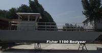 Aluminum fihser 1100 boat