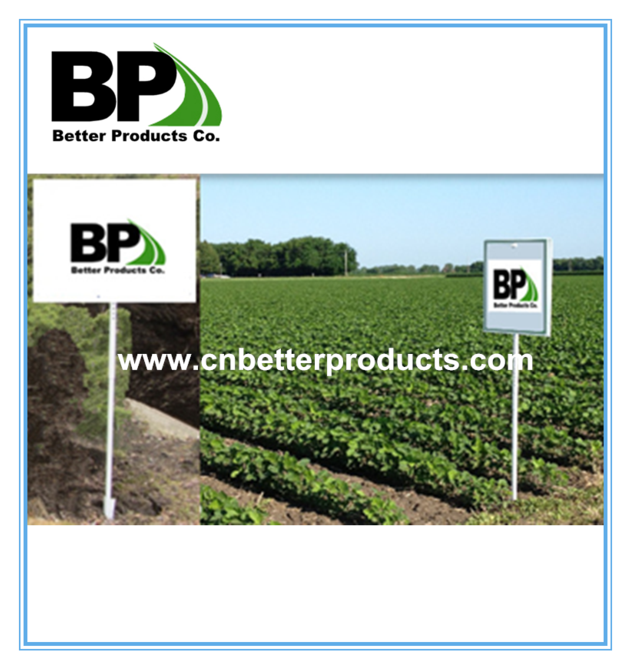 Agricultural Field Steel Square Sign Post
