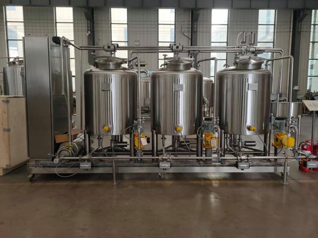 Brewery CIP Unit For Cleaning Tanks
