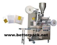 tea bags packing machine with thread and tag
