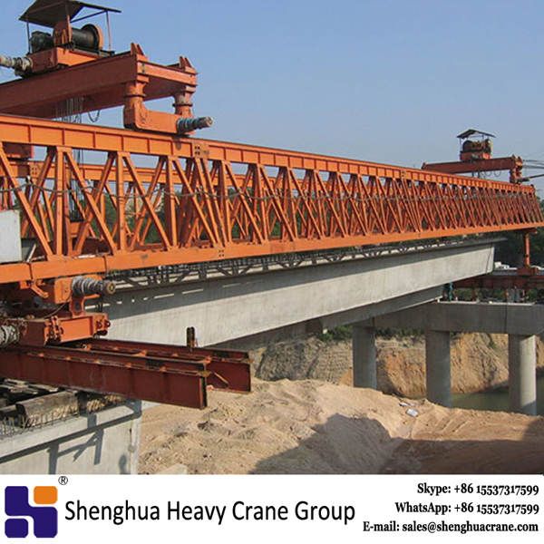 Experience railway bridge girder erection machine beam launcher