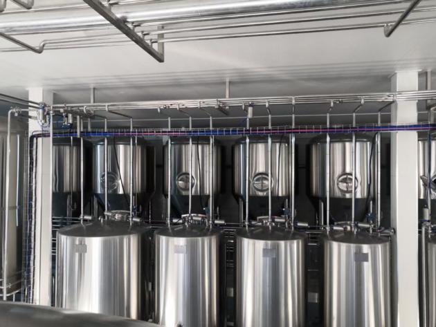 2500L Full Automatic Brewhouse With 5000L