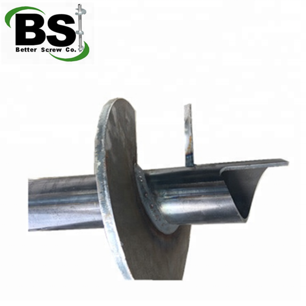 Deep Foundation Galvanized Helical Anchors