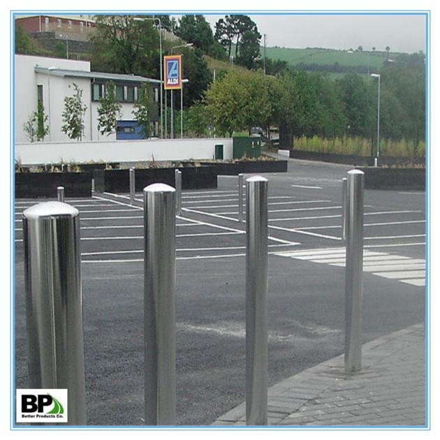 Steel Bollards for Obstacle Channel