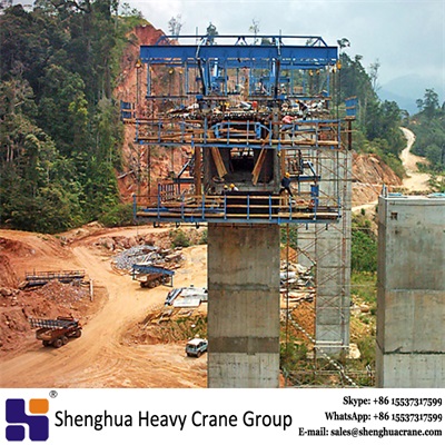 China HSHCL bridge segment cast in situ construction travelling cantilever formwork
