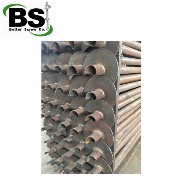 Deep Foundation Galvanized Helical Anchors