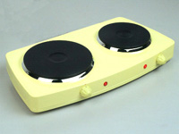 Electrical double cooking plate