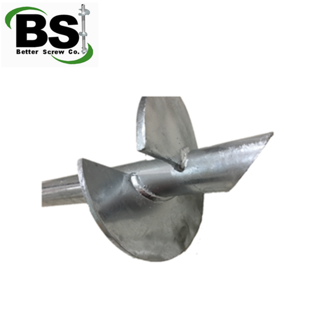 Galvanized Helical Pier Adapter Helical Screw