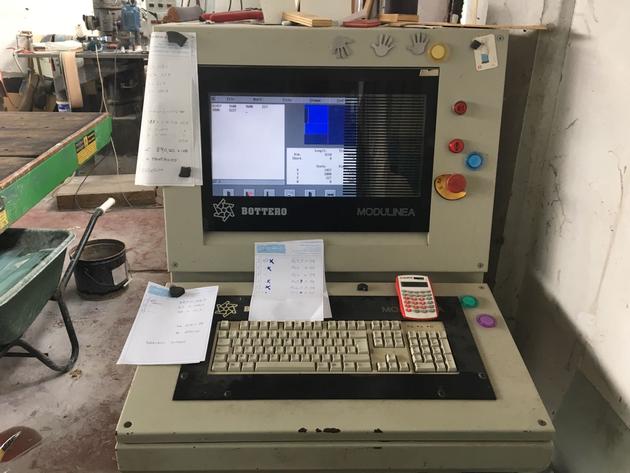 GLASS CUTTING TABLE BOTTERO 131 BMK