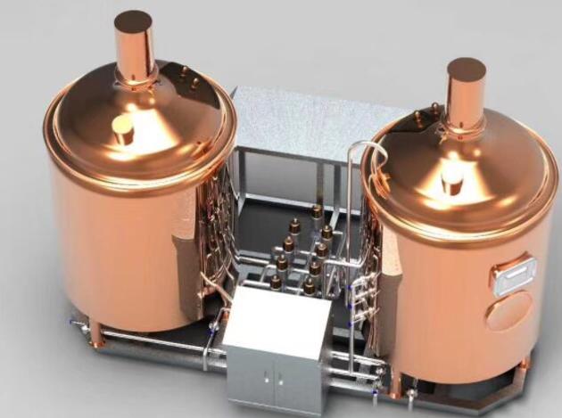 Copper Brewery For Beer Bar Micro