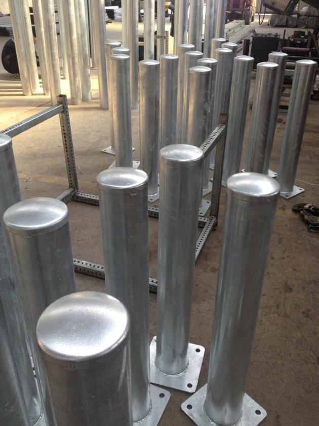 Steel Mounted Fixed Parking Safety Bollard