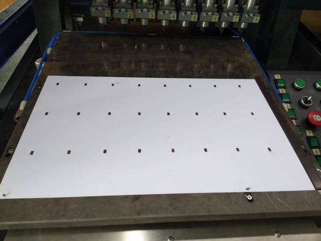 Contactless Card INLAY Sheet Hole Puncher