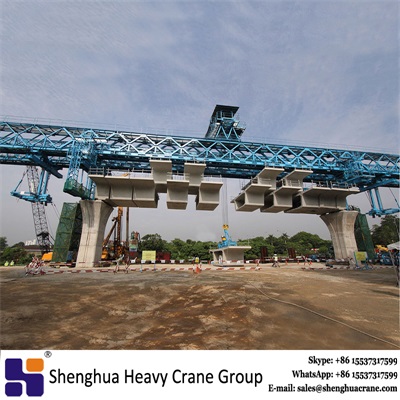 800T erection girder bridge launcher manufacturer for bridge precast installation
