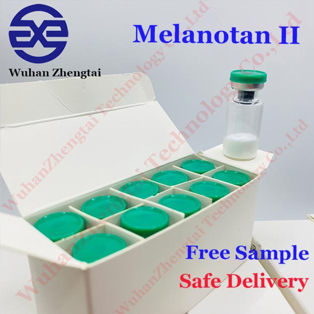 High Purity Peptides 10mg Lyophilized Powder Melanotan II Injection Vials USA UK Overnight Delivery 