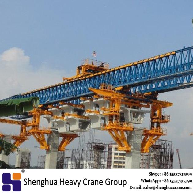 Truss Type 900T Segment Launching Gantry