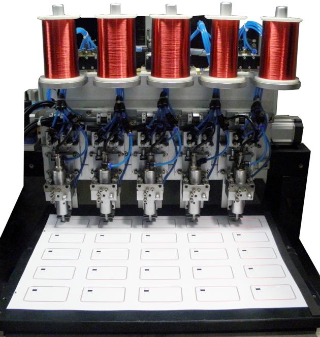 Contactless Card Antenna Embedding Machine YAE