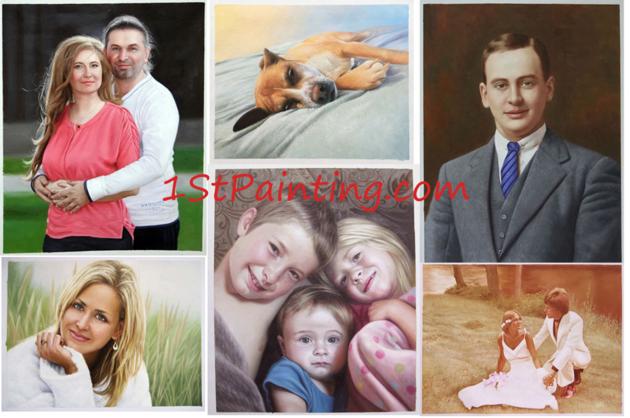 Custom Oil Portrait