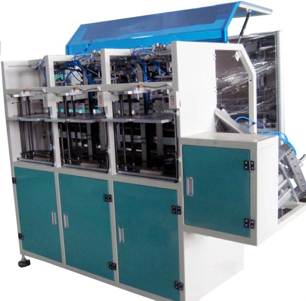 Automatic Sheet Collating And Bonding Machine