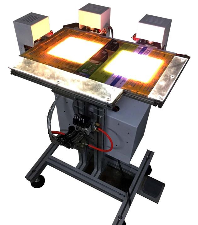 Manual Sheet Bonding And Collating Machine