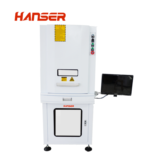 Desktop sealed fiber laser marking machine