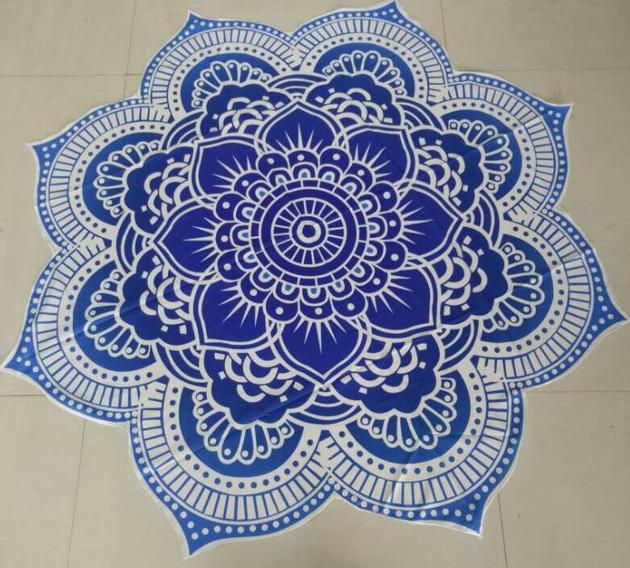 Chiffon Round Beach Towel With Best