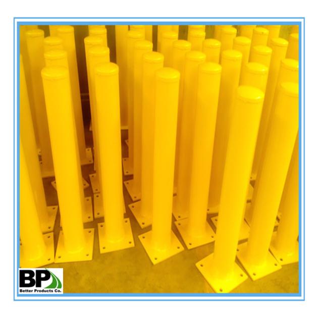metal highway powder coated steel pipe bollards