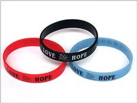 Silicone wristband