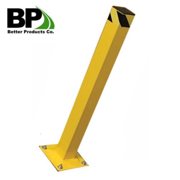Steel Pipe Safety Bollard with Anchor Bolts