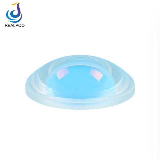 75mm Diameter 60mm focal length optical glass Aspheric Condenser Lens 