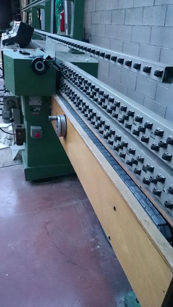 STRAIGHT LINE EDGING MACHINE BAVELLONI MV9