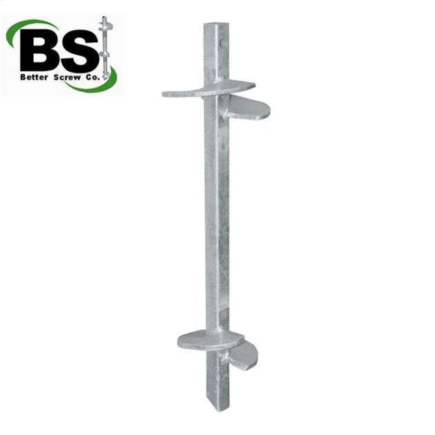 House Foundation Helical Screw Piles