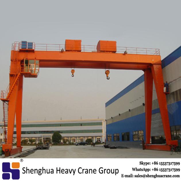 Double beam box type two trolley gantry crane
