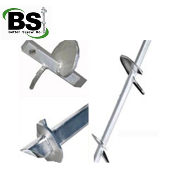 1.5" Square Shaft Lead Section Anchor