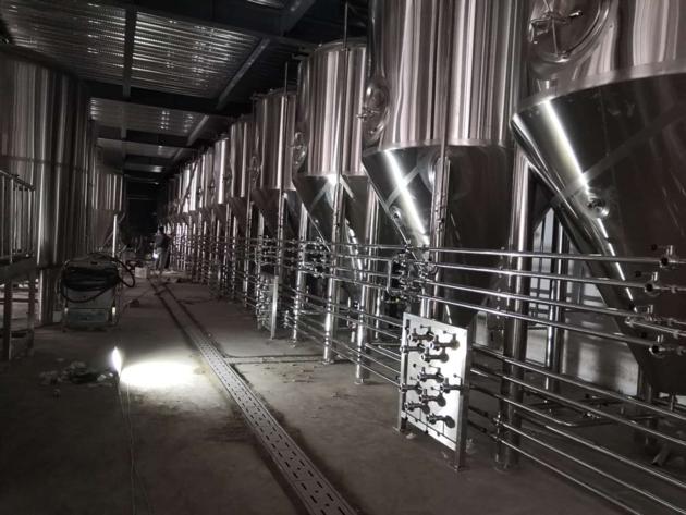 2500L Full Automatic Brewhouse With 5000L