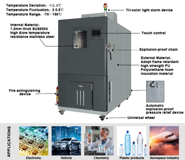 Temperature Cycling Environmental Cabinet Climate Chamber