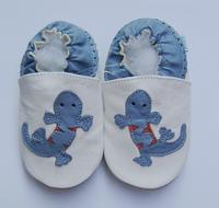 Sell new soft sole 100% leather baby shoes 0-24 months #050