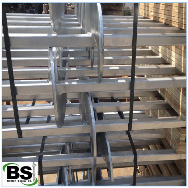 Galvanized Square Shaft Steel Pile With