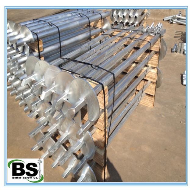 House Foundation Helical Screw Piles
