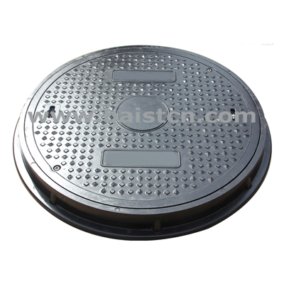 Round Type B125 700mm SMC Manhole Cover With High Strength