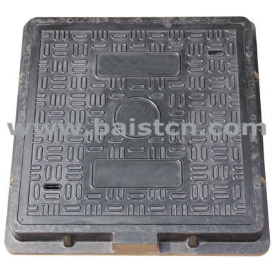 GRP Manhole Cover 550x550x40mm Pedestrian Using