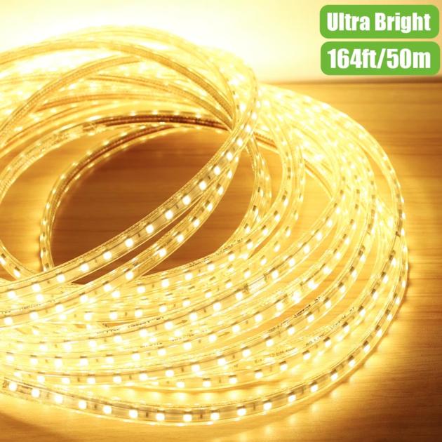 110-120 V AC Flexible LED Strip Light Kit