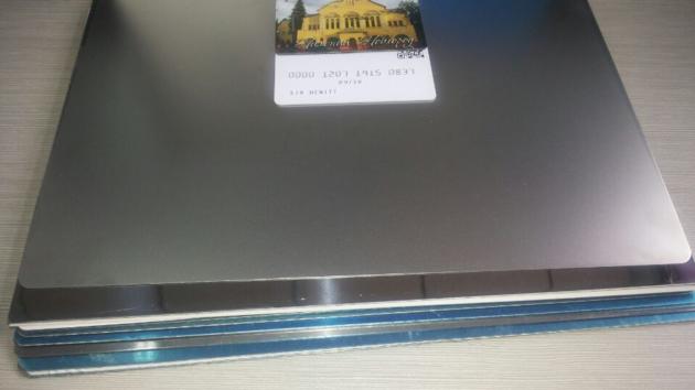 Matte Finish Card Lamination Steel Plate