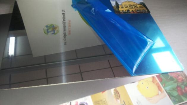 Glossy Finish Card Lamination Steel Plate