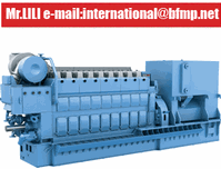 rolls-royce Generating set bergen C25:33L9A 1000RPM 2665KW engine and parts