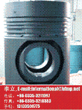 China Rail way engine motor diesel piston assembly 