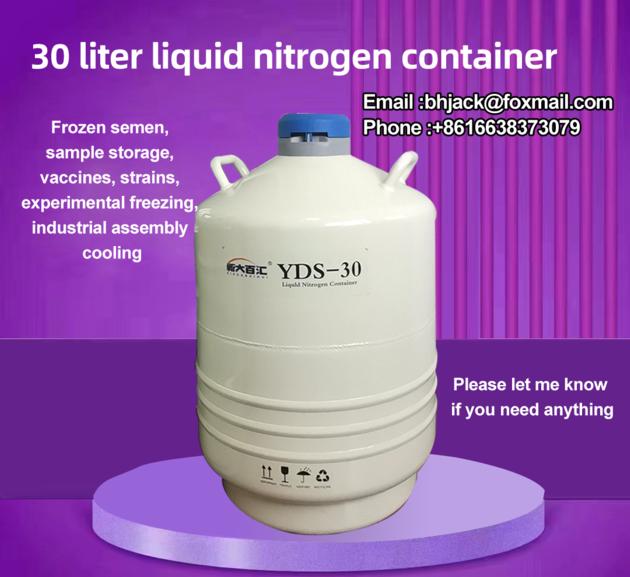 liquid nitrogen bull semen tanks 2/3/10/2030liter frozen 