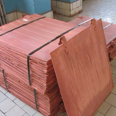 Copper Cathodes 99,9 Purity