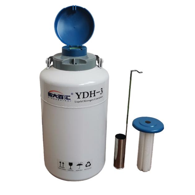 vacuum flask ln2 cryoshipper dry vapor shipper dewar3LYDH Canine semen cryoshipper factory
